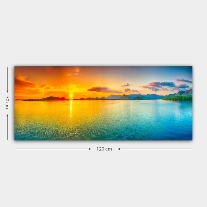 Wallity Lienzo Decorativo Multicolor 50 x 120 cm